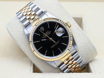 Rolex Datejust Ref. 16233 Year 1992 (Box & Papers), Handtassen en Accessoires, Horloges | Heren, Rolex, Polshorloge, Ophalen of Verzenden
