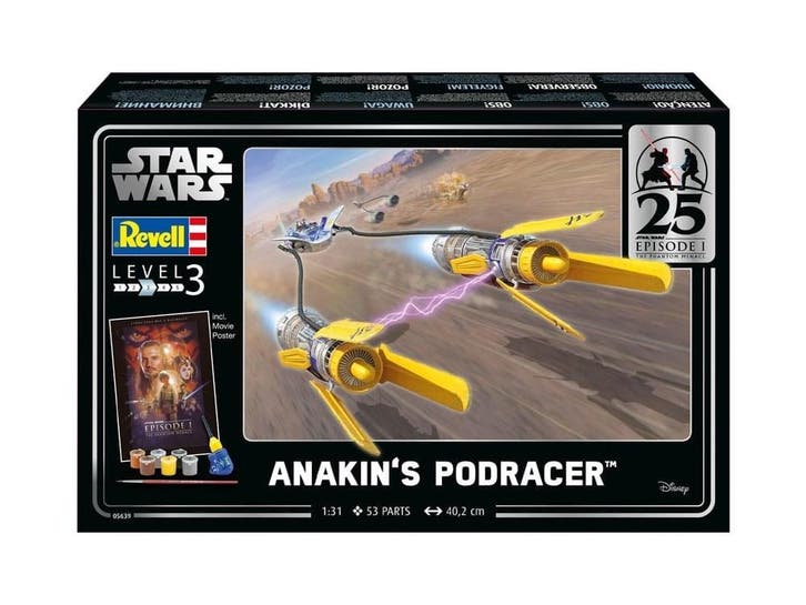 Star Wars Episode I Model Kit 1/31 Anakins Podracer 40 cm, Verzamelen, Star Wars, Nieuw, Ophalen of Verzenden