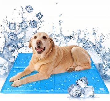 Nobleza Koelmat voor honden en katten - 70x110cm - Blauw •, Dieren en Toebehoren, Verzenden, Nieuw
