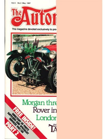 1987 THE AUTOMOBILE MAGAZINE 03, Ophalen of Verzenden