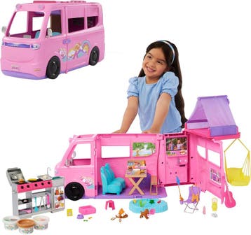 Barbie Dream Camper met daktent | Tweede kansje | OP = OP, Verzenden