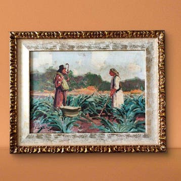 Eustaquio Segrelles (1936–2025) - Escena campesina, Antiek en Kunst