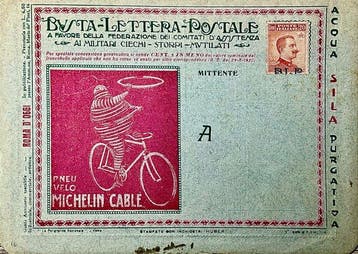 Koninkrijk Italië 1919/1941 - Een cover gefrankeerd met 20c