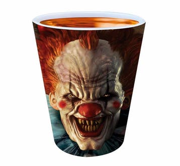 Halloween Shotglazen Clown 5cm 3st, Verzenden