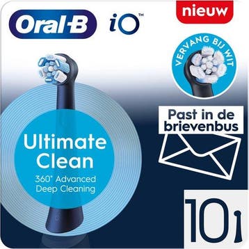 Oral-B iO Series Ultimate Clean Zwart - Originele opzetbo..., Verzenden