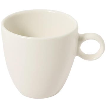 Koffiekopjes | APPLE | Porselein | Crème | 19cl | 12 Stuks, Zakelijke goederen, Verzenden, Nieuw in verpakking