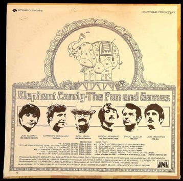 Elephant Candy - The Fun and Games (USA 1968) - LP album (op