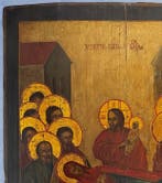 Icoon - Hout - De dormitie van de Heilige Maagd Maria