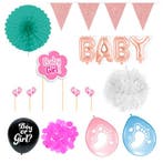 Gender Reveal Meisje Feestpakket, Hobby en Vrije tijd, Feestartikelen, Verzenden, Nieuw