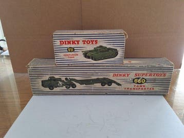 Dinky Toys 1:50 - Model vrachtwagen (2) - Centurion tank;, Nieuw