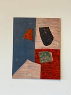 Serge Poliakoff (1900-1969) - Composition rouge, verte et, Antiek en Kunst