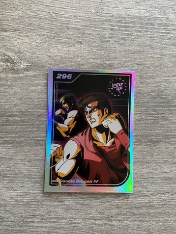 Gen2 #296 Silver Double dragon IV Limited run games tradi..., Ophalen of Verzenden