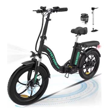 BK6 Elektrische Fiets - 20 Opvouwbare Smart Fatbike - 250W, Fietsen en Brommers, Verzenden, Nieuw, HITWAY