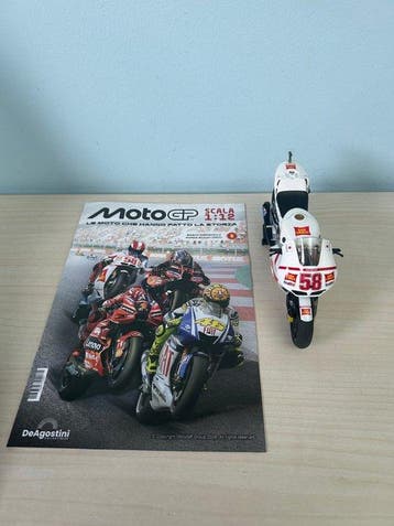 Dea Licensed Moto G.P. 1:12 - Moto miniature - Honda RC211V