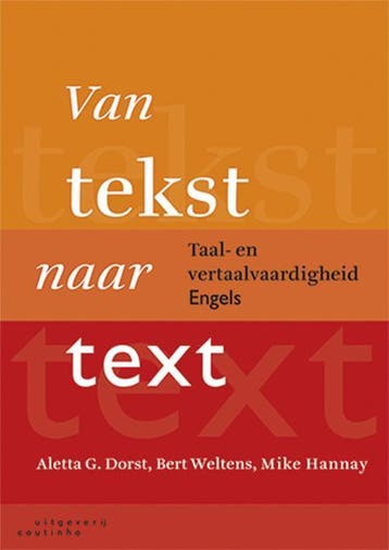 Van tekst naar text 9789046904046 Aletta Dorst, Verzenden, Zo goed als nieuw, Aletta Dorst