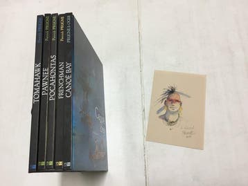 Prugne - Histoire des Indiens dAmerique + dessin original -, Boeken, Nieuw