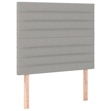 Hoofdbord grijs 100cm | 33% korting | Retour deal, Verzenden, Klassieke, Zo goed als nieuw, 100 cm