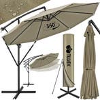 Zweefparasol - Tuinparasol - Parasol 350 cm - Met voet - Met, Verzenden, Nieuw