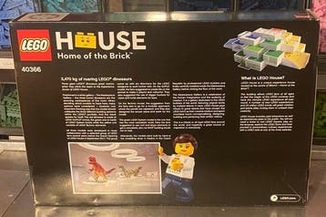 Lego Set - 40366 - Lego House - LEGO House Dinosaurs, Nieuw