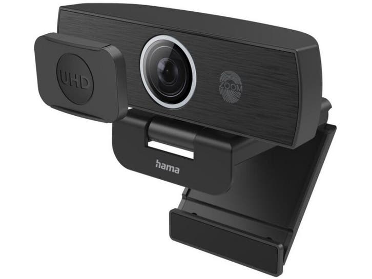Hama C-900 Pro - 4K-webcam 3840 x 2160 Pixel - Autofocus -, Computers en Software, Overige Computers en Software, Zo goed als nieuw