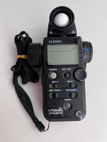 Sekonic L-758DR Compteur de lumière, Nieuw