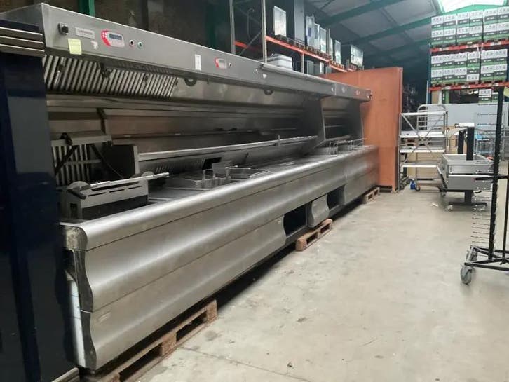 Meest krachtige, prachtige Perfecta transfer bakwand friteus, Zakelijke goederen, Horeca | Keukenapparatuur, Ophalen of Verzenden