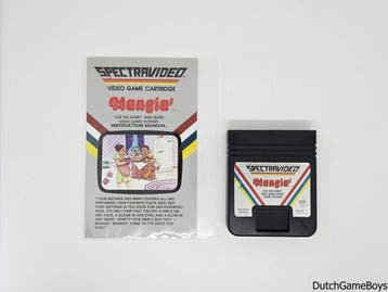 Atari 2600 - Spectravideo - Mangia + Manual, Games en Spelcomputers, Verzenden, Gebruikt