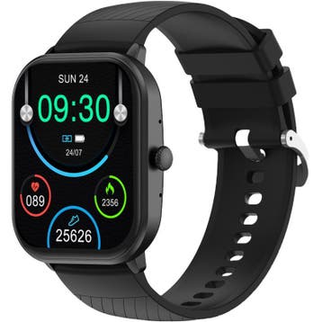 Montre connectée Denver - noir - Modèle : SWC-187B | avec, Verzenden, Neuf