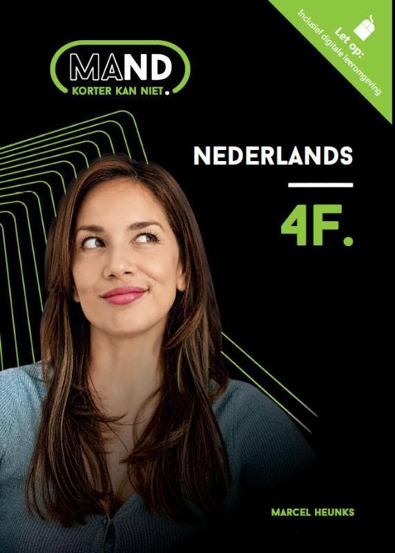 MAND Nederlands 4F | combipakket / Keuzedelen 9789037267396, Boeken, Schoolboeken, Zo goed als nieuw, Verzenden