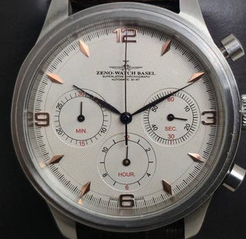 Zeno-Watch Basel - ZENO-WATCH BASEL SUPERLATIVE CHRONOGRAPH, Nieuw