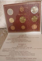 Vaticaan. Year Set (BU) 2008 (Zonder minimumprijs), Postzegels en Munten