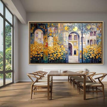 Mrs Art Prime - The Secret Garden In Gustav Klimt Style