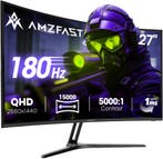 Gaming Monitor - Beeldscherm computer - 27 inch - Curved - 1, Verzenden