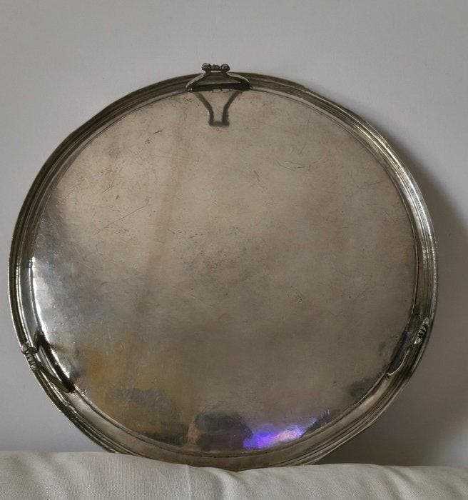Plateau plat - Argent, Antiquités & Art, Antiquités | Argent & Or