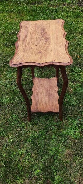 Bijzettafel - Vintage houten Art Nouveau/Jugenstill, Antiek en Kunst