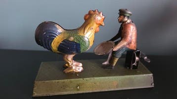 Tyd & Co - Blikken speelgoed - Early Japan Boy with