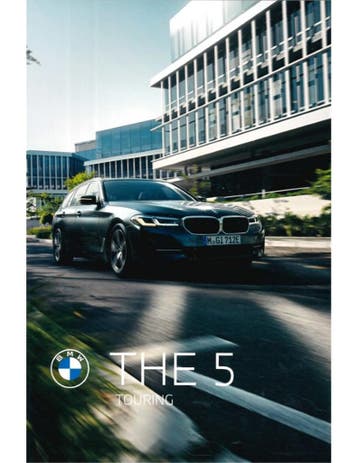2020 BMW 5 SERIE TOURING BROCHURE NEDERLANDS, Nieuw