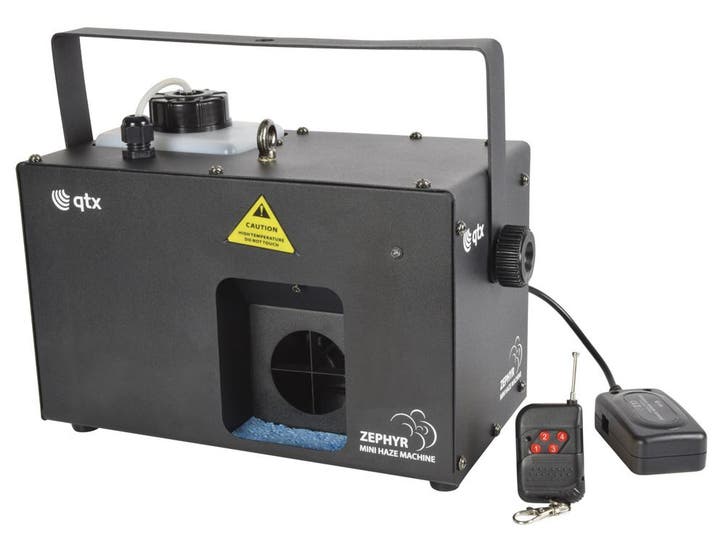 Qtx Zephyr Haze Machine 300W Met Afstandsbediening, Muziek en Instrumenten, Licht en Laser