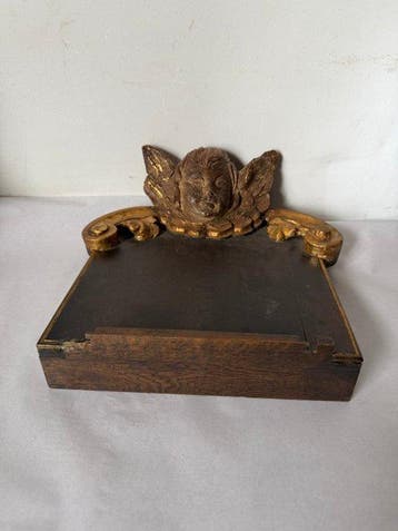 Wand-atril - Angel - 25 × 36 cm - Hout - Het begin van de