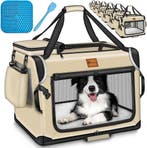 Reisbench hond - Draagtas hond - Transportbox - 102x69x69 cm, Verzenden