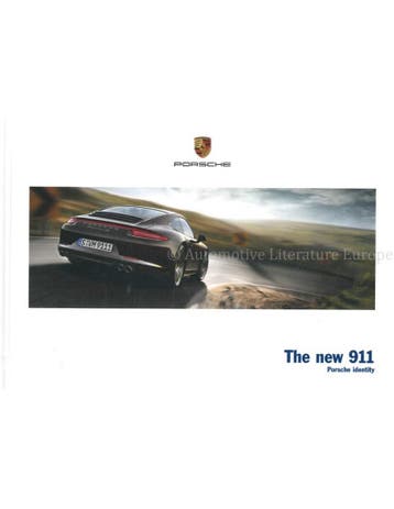 2013 PORSCHE 911 CARRERA HARDCOVER BROCHURE ENGELS, Nieuw