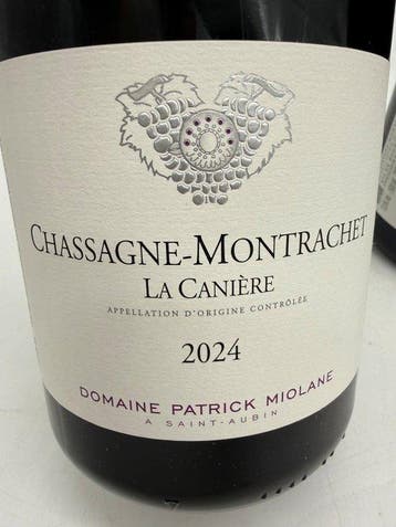 2024 Domaine Patrick Miolane Chassagne Montrachet La, Verzamelen, Nieuw