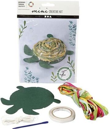 DIYkit Pakket Hobbyset Creative mini kit Schildpad
