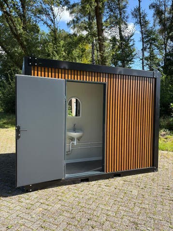 Dubbele Badkamer Unit –Compleet privé sanitair voor campings, Ophalen of Verzenden, Douche