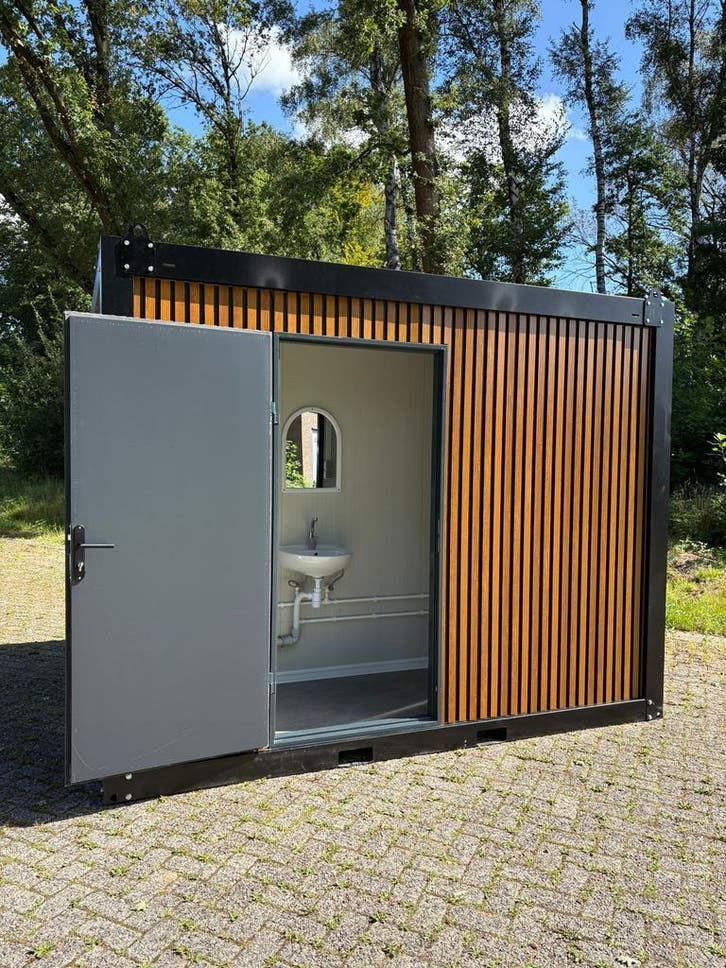 Dubbele Badkamer Unit –Compleet privé sanitair voor campings, Bricolage & Construction, Sanitaire, Douche, Enlèvement ou Envoi