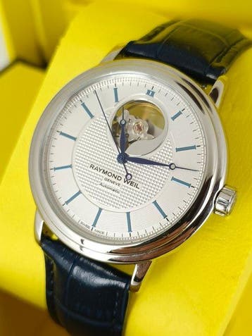 Raymond Weil - Maestro Open Heart - 2827-STC-65001. - Heren