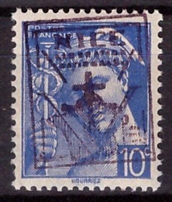 France 1944 - France Libération de Saint Laurent du var n°1, Gestempeld