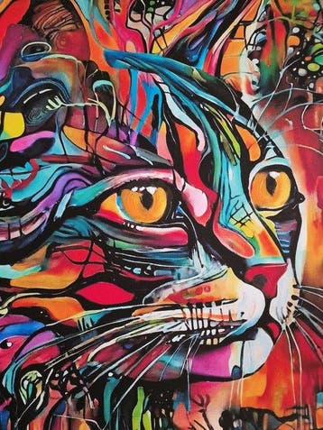 Léa Roche (1964) - Marlon 25, Antiek en Kunst, Kunst | Schilderijen | Klassiek