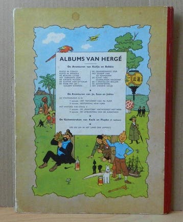 Kuifje 9 - De Krab met de Gulden Scharen - 1 Album - Herdruk