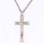 Kruis - .800 zilver - 1900-1910 - Pectorale kruis, Antiek en Kunst